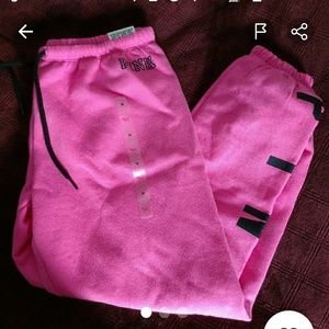 Victoria secret pink sweatpant joggers M
